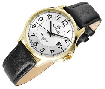 PERFECT Vīriešu pulkstenis C710T-09 / melns (C710T-09)