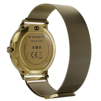 Garett Verona 2 Glow Gold Mesh steel Умные часы (VERONA_2_MESH_GLOW_GLD)