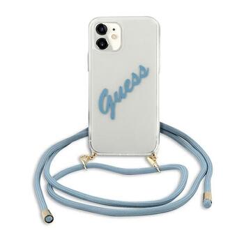 Guess GUHCP12SCRTVSBL Script Vintage Защитный чехол для iPhone 12 mini 5,4