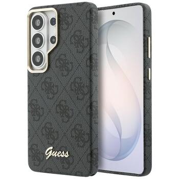 Guess 4G Script MagSafe Case Защитный чехол для Samsung Galaxy S26 Ultra / чёрный (GUHMS26L5P4FWMSK)