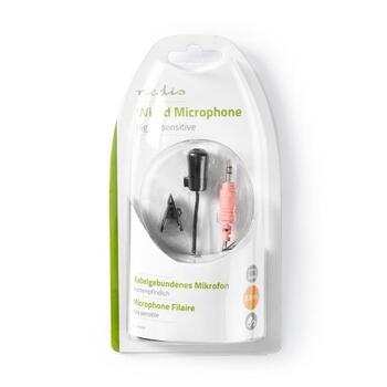Nedis MICCJ100BK Mikrofons Melns (MICCJ100BK)