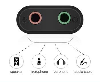UGreen Звуковая карта USB 2.0 (UGR-30724)