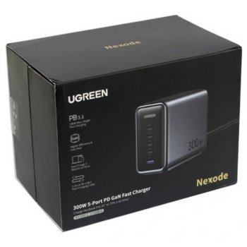 Ugreen Nexode GaN Fast Tīkla Lādētājs 300W (90903B)