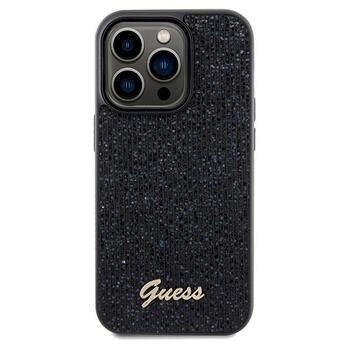 Guess GUHCP14LPMSDGSK Hardcase Disco Metal Script Защитный чехол для iPhone 14 Pro 6.1