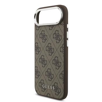 Guess 4G MagSafe Case Aizsargapvalks priekš iPhone Air / brūns (GUHMP17MP4GSSMCW)