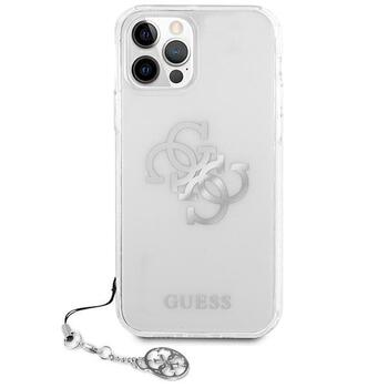 Guess GUHCP12LKS4GSI Hardcase 4G Silver Charms Collection Защитный чехол для iPhone 12 Pro Max 6,7