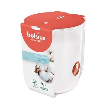 Bolsius True Scents Aromātiskā Svece 80x73mm Fresh Cotton (37930371)