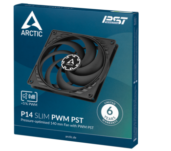 Arctic P14 SLIM PWM PST Вентилятор 4-pin / 140mm (ACFAN00268A)