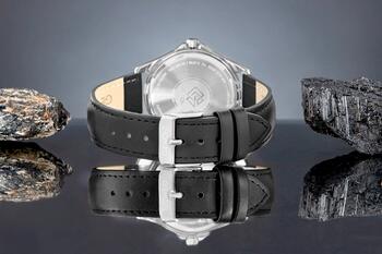 Giewont Elegance Sapphire Vīriešu rokas pulkstenis GW5160-A2 / melns (GW5160-A2)