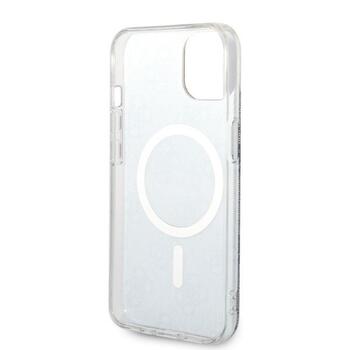 Guess Set GUBPP14MH4EACSB Aizsargapvalks un lādētājs priekš iPhone 14 Plus / 15 Plus 6.7