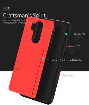 Dux Ducis Pocard Series Premium Прочный Силиконовый чехол для Apple iPhone XS Max Красный (DUX-PO-XSMAX-RE)
