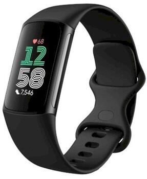 Fitbit Charge 6 Obsidian Умные часы (GA05183-EU)