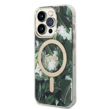 Guess Set GUBPP14LHJEACSA Case+Charger Aizsargapvalks priekš iPhone 14 Pro 6,1