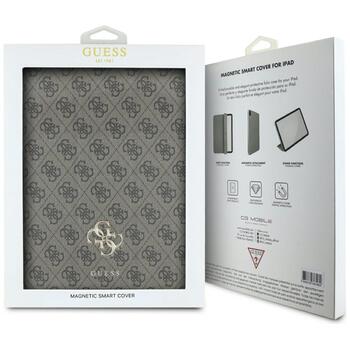 Guess GUFC13RM24PS4SGW Magnetic 4G Big Logo Planšetdatoru maciņš priekš iPad Air 13