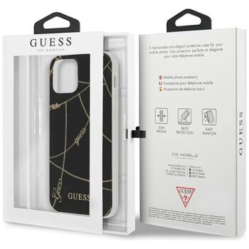 Guess GUHCP12SPCUCHBK Gold Chain Collection Защитный чехол для iPhone 12 mini 5,4