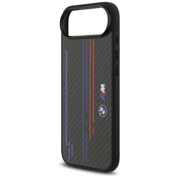 BMW M Kevlar Lines & Logo MagSafe Case Защитный Чехол для Apple iPhone 17 Air (BMHMP17M25CFSTSK)