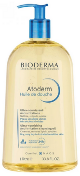 Bioderma Atoderm Масло для душа 1000 ml (3401528520846)