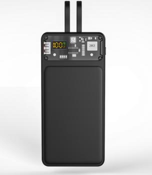 Qualo QTPB10-LD-23-01 Повер Банк 10000 mAh / LED / 23W (QTPB10-LD-23-01)