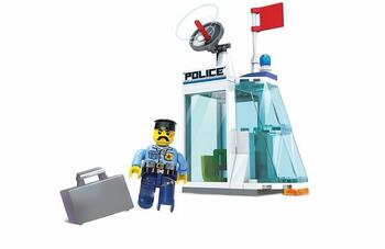 Blocki MyPolice полицейский участок / KB0652 / Конструктор из 57 деталей / Возраст 6+ (KB0652)