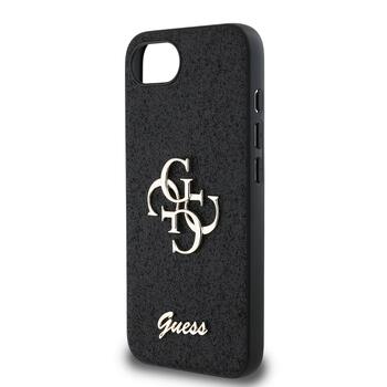 Guess PU Fixed Glitter 4G Metal Logo Case Чехол для Apple iPhone 16e (GUHCPSE4HG4SGK)