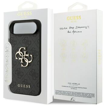 Guess 4G Big Logo Case Защитный чехол для iPhone Air / чёрный (GUHCP17M4GMGGR)