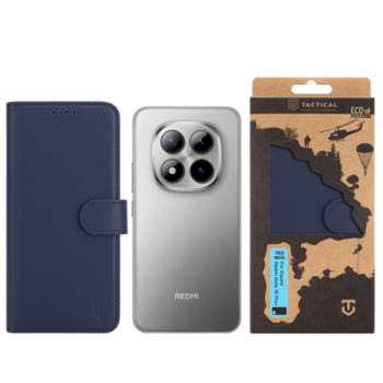 Tactical Field Notes Защитный чехол для Xiaomi Redmi Note 15 Pro+ 5G / синий (TA-57983128902)
