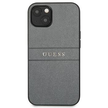Guess GUHCP13SPSASBGR Saffiano Strap Aizsargapvalks priekš iPhone 13 mini 5,4