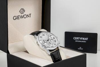 Giewont Vīriešu pulkstenis Chronograph Sapphire GW6260-A1 / sudraba (GW6260-A1)