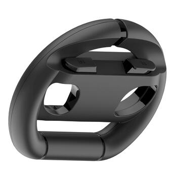 iPega SW2054 Racing Wheel Защитный аксессуар для JoyCon Controllers Nintendo Switch 2 / чёрный (PG-SW2054)