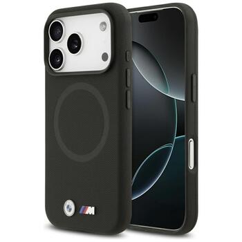 BMW M FW Metal Logo MagSafe Case Aizsargapvalks priekš Apple iPhone 17 Pro Max (BMHMP17X25PFWSMK)