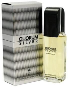Antonio Puig Quorum Silver Парфюм EDT 100 ml (8411061582350)