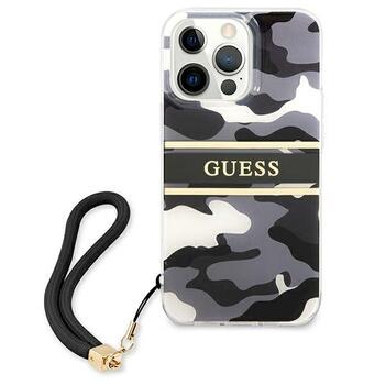 Guess GUHCP13LKCABBK Camo Strap Collection Защитный чехол для iPhone 13 Pro / 13 6,1