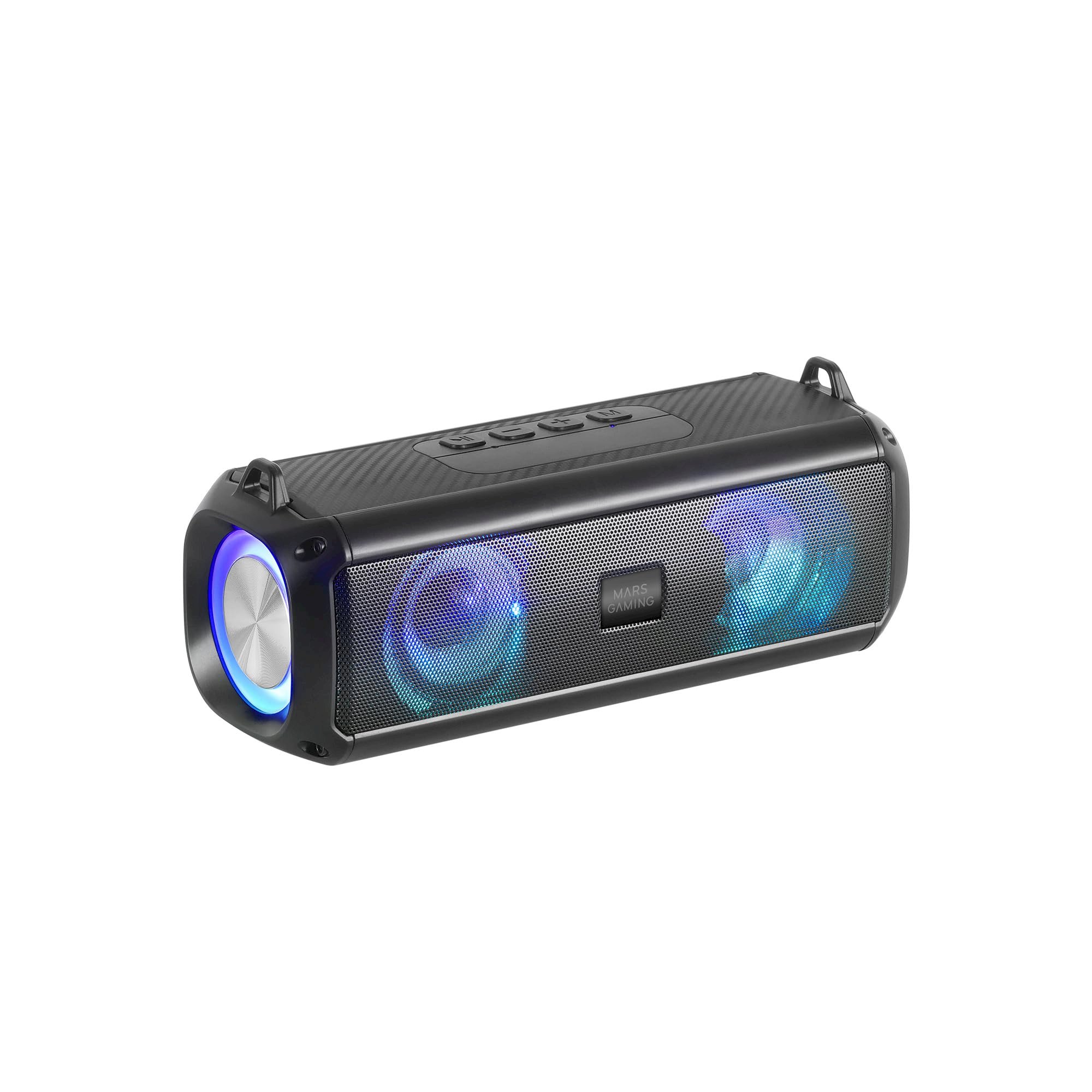 Mars Gaming MSBXT Stereo portatīvais skaļrunis 20W / melns (MSBXT)