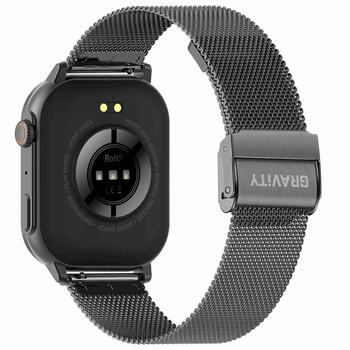 Smartwatch Gravity GT15-4 Силиконовый ремешок + титановый браслет / синий (GT15-4)