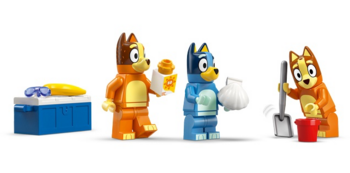 LEGO BLUEY 11202 Bluey's Beach & Family Car Trip Konstruktors (11202)