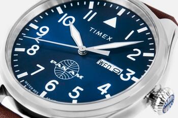 TIMEX X PAN AM® Waterbury Vīriešu rokas pulkstenis TWG030100 / melns (TWG030100)