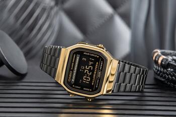 CASIO A168WEGB-1BEF Vīriešu pulkstenis (A168WEGB-1BEF)