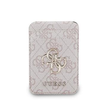 Guess 4G Metal Logo MagSafe Cardslot Stand Чехол-бумажник для карт (GUWMSHG4BLP)