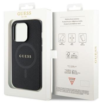 Guess GUHMP14LPSAHMCK Saffiano MagSafe Защитный чехол для iPhone 14 Pro 6.1