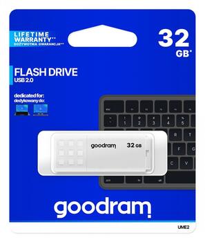 Goodram 32GB USB 2.0 Флеш Память (UME2-0320W0R11)
