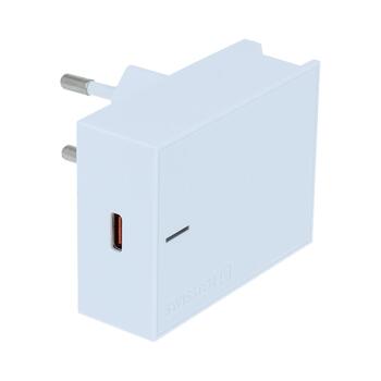 Swissten 25W Samsung Super Fast Charging lādētājs ar 1.2 m USB-C uz USB-C kabelis (SW-SAM-SFC-W)