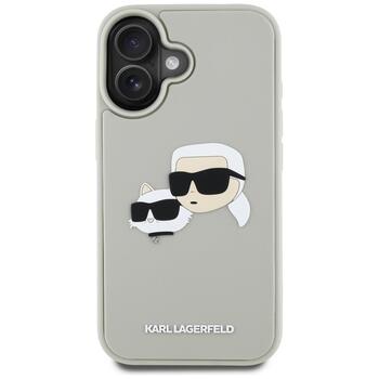 Karl Lagerfeld HC 3D Чехол для Apple iPhone 16 (KLHCP16SRBCKCHLE)