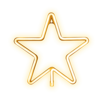 Forever Light FLNE22 CHRISTMAS PENTASTAR Neon LED Светодиодная Вывеска (FLNE22)