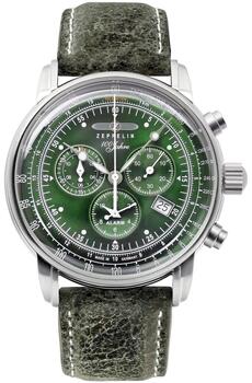 ZEPPELIN 100 Jahre Chronograph Vīriešu pulkstenis 8680-4 / sudraba (8680-4)