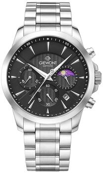 Giewont Chronograph Sapphire Vīriešu rokas pulkstenis GW9460-B2 / sudraba (GW9460-B2)