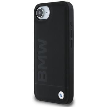 BMW Leather Hot Stamp Чехол для Apple iPhone 16e (BMHCPSE4SLLBK)