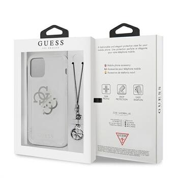 Guess GUHCP12LKS4GSI Hardcase 4G Silver Charms Collection Защитный чехол для iPhone 12 Pro Max 6,7
