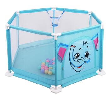 RoGer Elephant Детский Игровой Манеж С Мячиками 50шт (5903864947564)