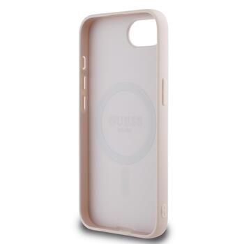 Guess PU Grained Classic Logo MagSafe Case Чехол для Apple iPhone 16e (GUHMPSE4PGHSMMP)
