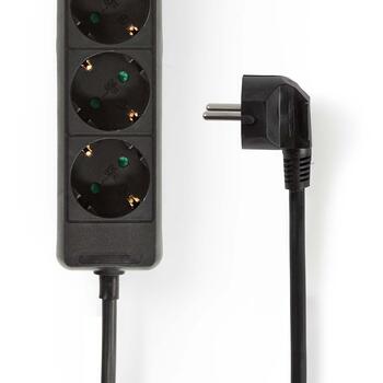 Nedis EXSO630F1BK Удлинитель 3m (EXSO630F1BK)